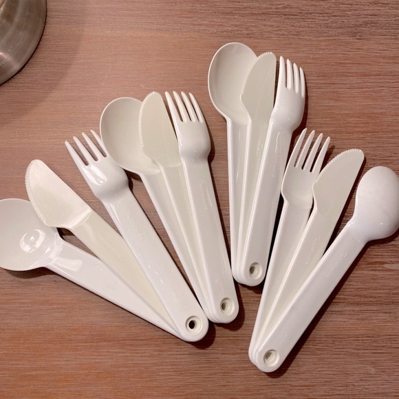 Vintage Tupperware Utensils Set of 4 - Picture 1 of 5
